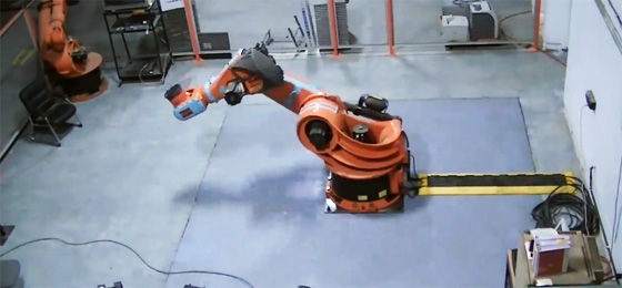 Instalación de un robot KUKA