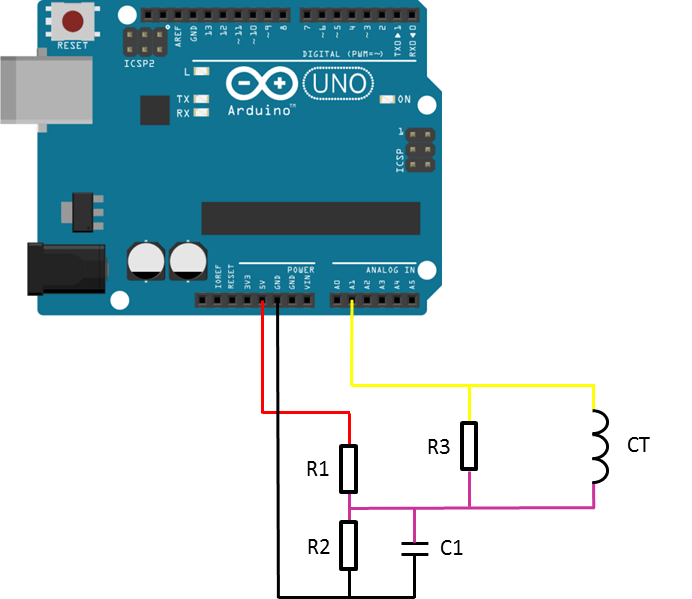 Arduino energy meter