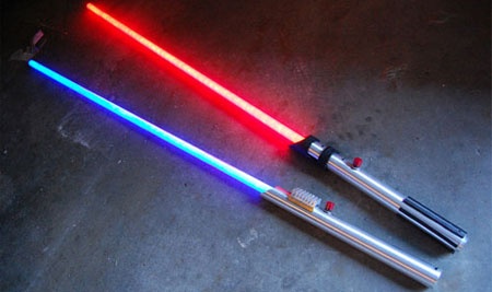 Sable laser casero por menos de un Euro - BricoGeek.com