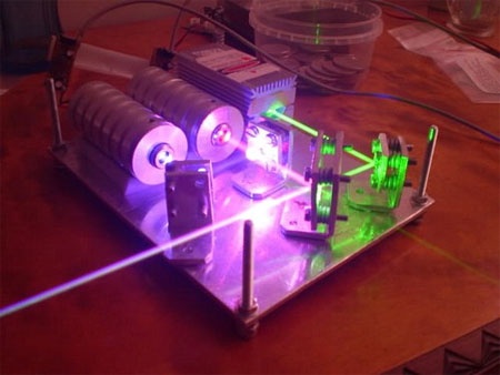DIY Laser RGV casero