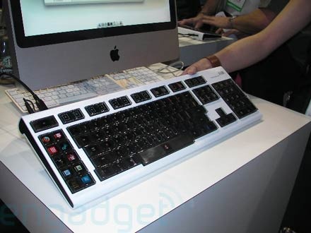 (Video) CES 2008: Detalles y software del teclado Optimus