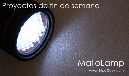 centavo grano Confinar Tutorial) MalloLamp: Cambiar bombilla de lámpara por LED's - BricoGeek.com