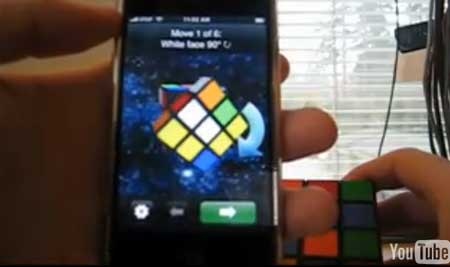 CubeCheater: Resuelve un Cubo de Rubik con tu iPhone