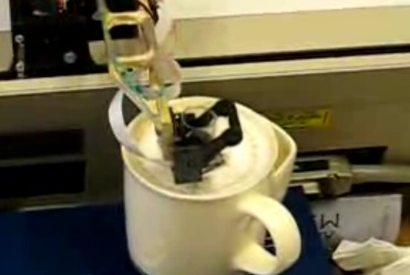 (Video) Impresora para café