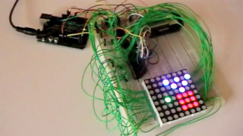 Cómo controlar una matriz de LED RGB con arduino