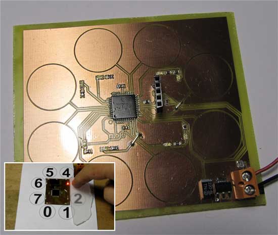 Lectura de sensores capacitivos con mTouch y PIC 16F727