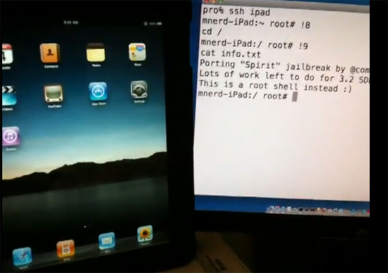 Conexión Root en iPad con SSH