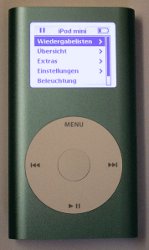 iPod mini anodizado.