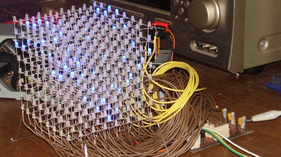 Cubo de 512 diodos LED con Arduino