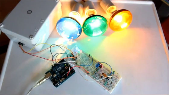 Órgano de luces psicodélicas casero con Arduino 