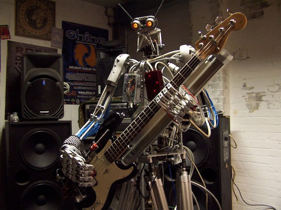 Compressorhead: La banda de Metal hecha con robots