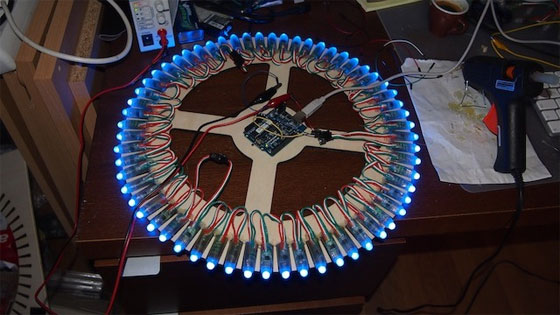 Reloj de LED casero con Arduino