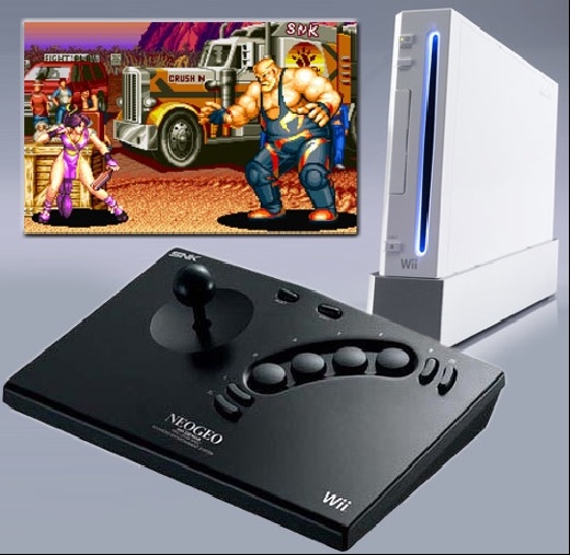 Controlador de Neo Geo para la Wii
