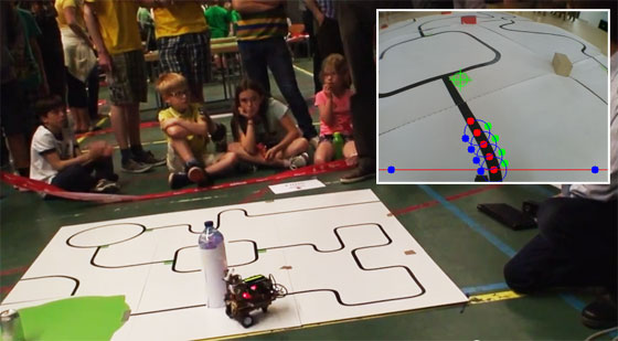 Robot sigue líneas con reconocimiento de imagen OpenCV