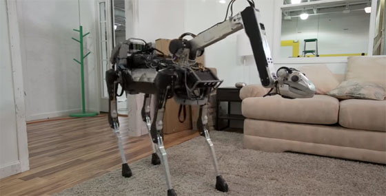 SpotMini: El nuevo robot silencioso de Boston Dynamics