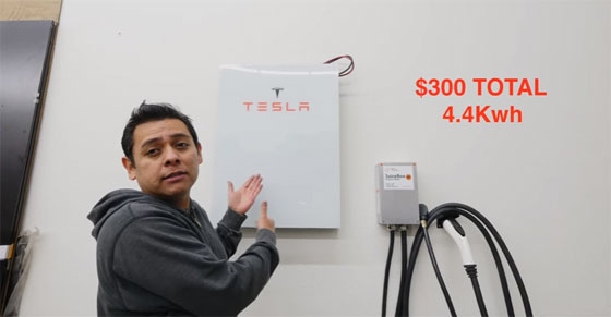 Cómo hacer un Tesla Powerwall casero de 4 KWh