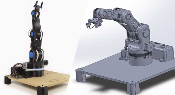 MOVEO: El Brazo robot impreso en 3D de BCN3D