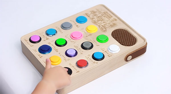 Button Factory es un secuenciador de sonido con una caja muy elegante