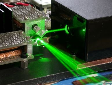 (DIY) Proyector laser casero