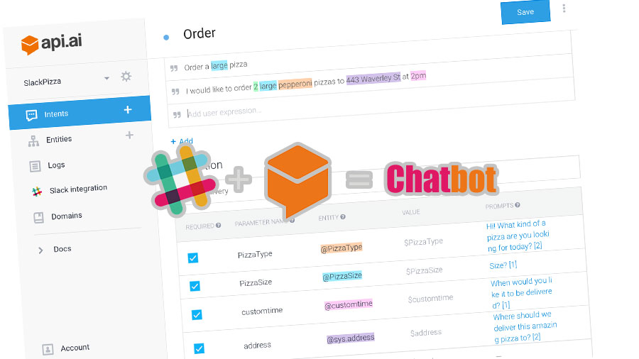 Chatbot para Slack con lenguaje natural usando api.ai