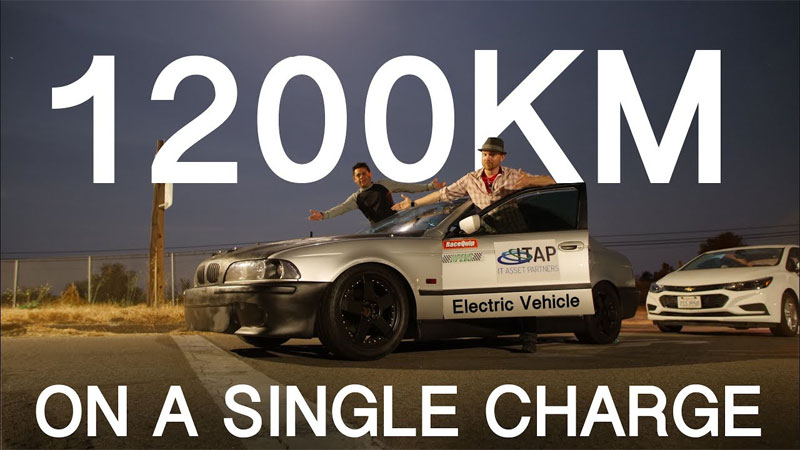 Coche eléctrico casero para batir el récord de los 1000Km de autonomía