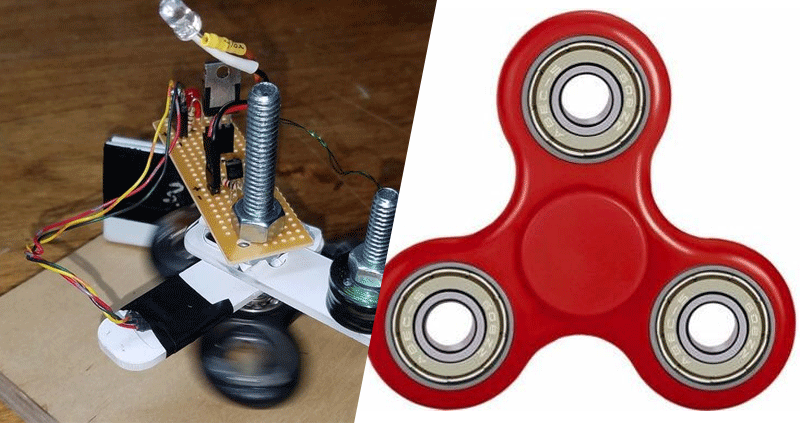 Cómo transformar un Fidget Spinner en un motor eléctrico