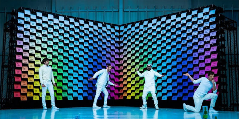 OK Go utiliza 567 impresoras de papel en su nuevo video clip