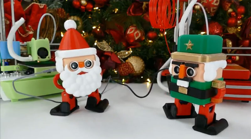 Robot OTTO DIY Santa Claus