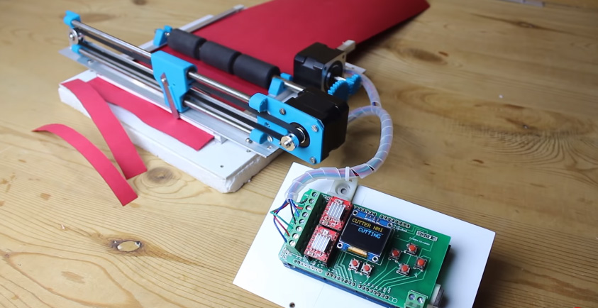 Cómo hacer una máquina para cortar papel con Arduino