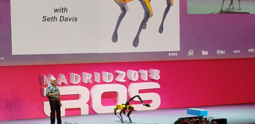 Resumen de la feria de robótica iROS 2018 en Madrid