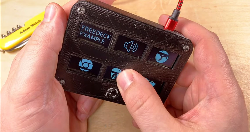 FreeDeck es una alternativa Open Source a Stream Deck basada en Arduino