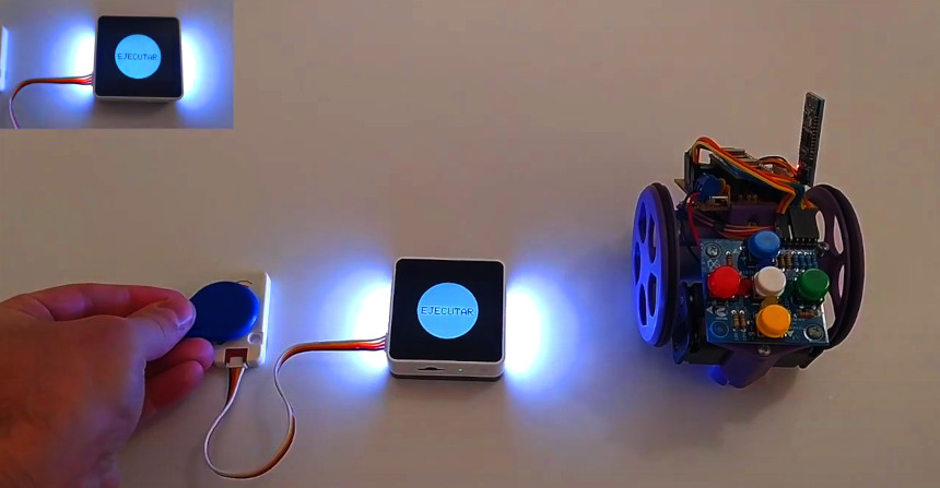 Cómo controlar el robot Escornabot por Bluetooth con M5Stack Core
