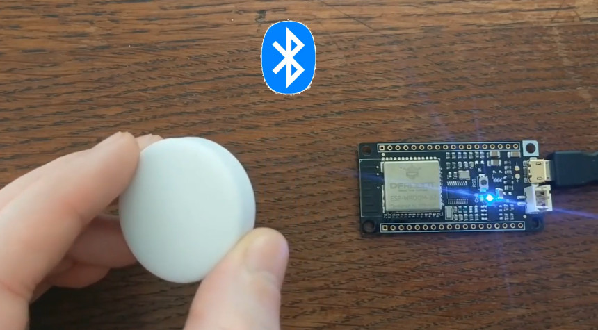 Detector de proximidad de dispositivos Bluetooth con ESP32 en Arduino