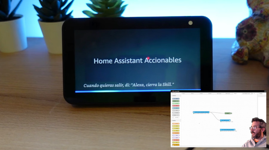 Notificaciones accionables para Alexa con Home Assistant y Node-Red