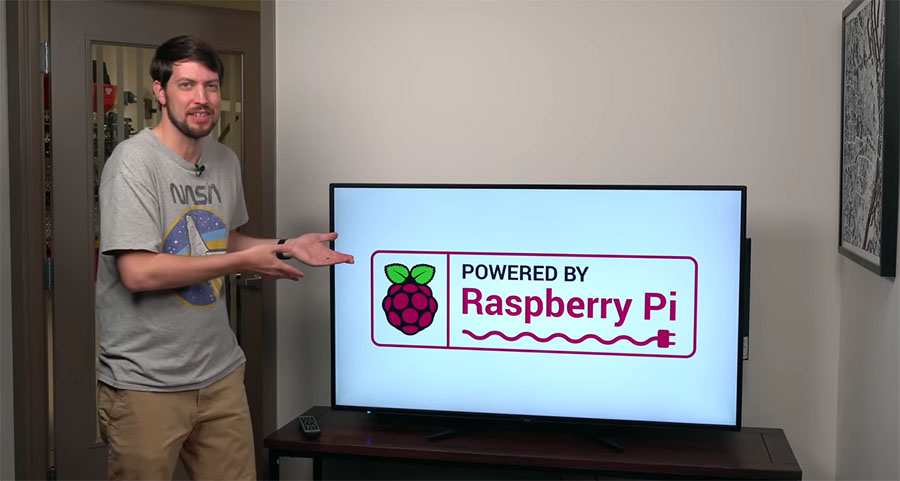Ésta es la pantalla más grande creada para Raspberry Pi