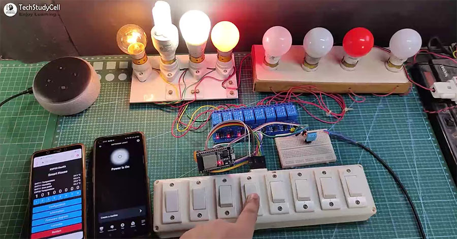 Controlar las luces con Tasmota usando ESP32 y Alexa