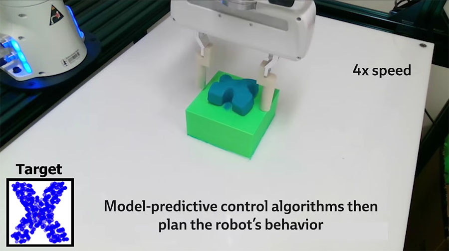 Éste robot aprende a usar plastilina para crear letras