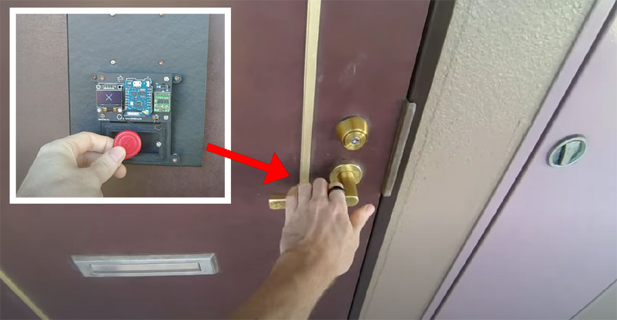 Un anillo RFID con ESP8266 para abrir la puerta de casa