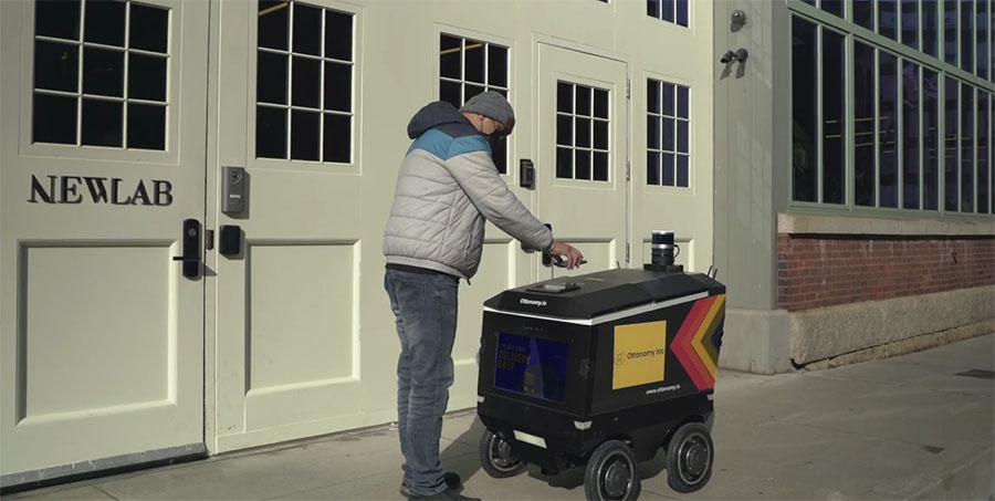 Ottonomy ofrece robots autónomos para reparto y entregas automatizadas
