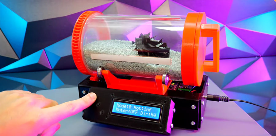 Cómo construir una pulidoras de arena con impresión 3D