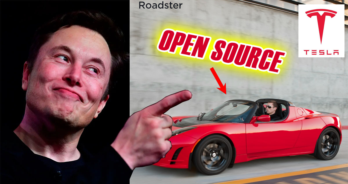 El Tesla Roadster es desde ahora Open Source