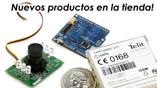 Kit Desarrollo GMS/GPS, Arduino Pro, Cámaras CMOS IR
