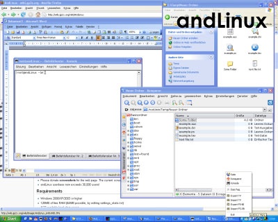 andLinux: Ejecutar programas Linux sobre Windows