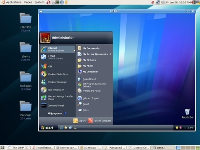 Como hacer funcionar Windows XP desde Ubuntu