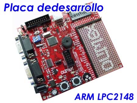 Tienda: Placa de desarrollo ARM LPC2148