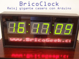 BricoClock: Reloj gigante casero con Arduino